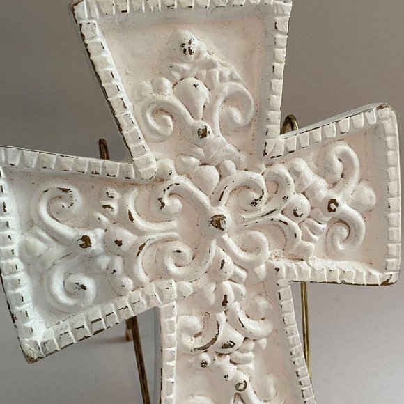 Home Décor Recycled Cross 6x8 inches Repainted - Picture 3 of 5